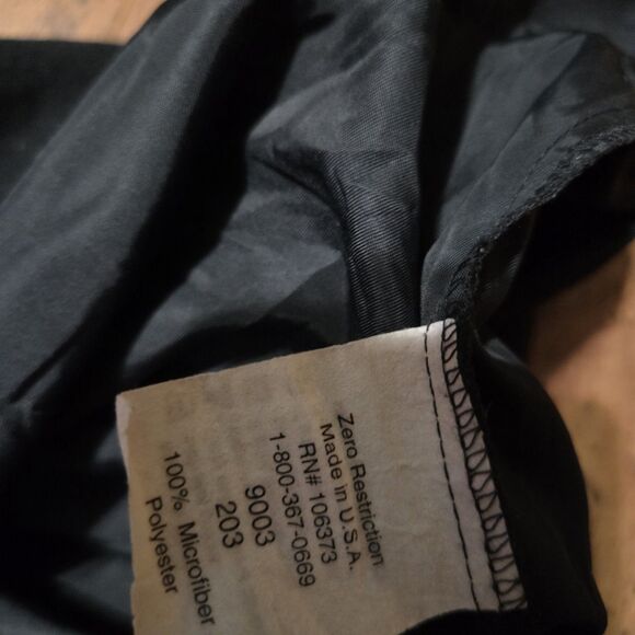 Zero Restriction Golf Vest Mens XL Black USA 1/4 Snap Windbreaker Outerwear ZR - Picture 5 of 7